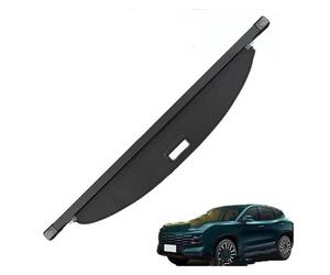Lhdktee Coffre Cover pour JETUR pour Dashing Cache-Bagages Rétractable avec Écran Sécurité D'intimité Protection Contre Les Volutes RéTractable ÉTagèRe ArrièRe(Fibre de Carbone)