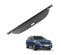 Lhdktee Coffre Cover pour Kia pour Sorento MQ4 2021 2022 2023 Cache-Bagages Rétractable avec Pare-Soleil Et Protection D'intimité. RéTractable ÉTagèRe ArrièRe(Leather)