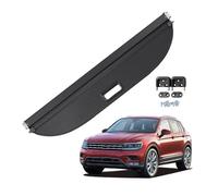Lhdktee Coffre Cover pour VW pour Tiguan 2010-2016 : Cache-Bagages Rétractable Étanche Anti-espionnage Accessoire Intérieur pour Préserver L'intimité RéTractable ÉTagèRe ArrièRe(Leather)