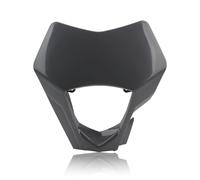 Lhdktee Motos Anti Brouillard Plaque Phare Pour GasGas, Cyclomoteur Tuning EC 250 250F 300F EX 300 350F 450F MC 450 (2021, 2022, 2023), Tout-terrain(Grey)