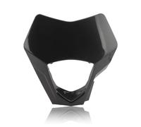 Lhdktee Motos Anti Brouillard Plaque Phare Pour GasGas, Cyclomoteur Tuning EC 250 250F 300F EX 300 350F 450F MC 450 (2021, 2022, 2023), Tout-terrain(Le noir)