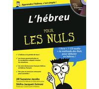 L'hébreu pour les nuls - Shifra Jacquet-Svironi - First - broché - Méthode de langue