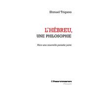 L'Hébreu, une philosophie: Vers une nouvelle pensée juive