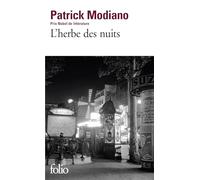 L'herbe des nuits - Patrick Modiano - Gallimard - Poche - Roman