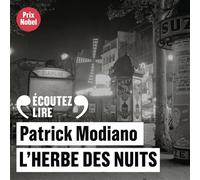 Patrick Modiano – L'herbe des nuits – CD audio – Gallimard – Occasion