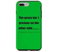 l'herbe est Plus Verte là où Vous l'arrosez Coque pour iPhone 7 Plus/8 Plus
