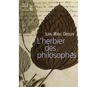 L'Herbier des philosophes - Jean-Marc Drouin - Seuil - broché - Essai