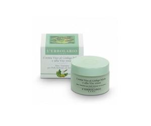 L'Herbolario Crème pour le visage Ginkgo Biloba et Vite Rosa 50ml