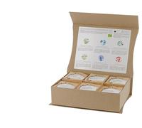 L'Herboriste du Velay - Coffret de Thés certifiés Max Havelaar - Ingrédients 100% Issus de l'Agriculture Biologique - Conditionné au Puy-en-Velay - Coffret en carton 60 Sachets