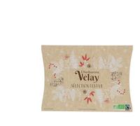 L'Herboriste du Velay - Coffret Sélection festive d'Infusions et Thés - Ingrédients 100% Issus de l'Agriculture Biologique - Conditionné au Puy-en-Velay - Coffret en carton 60 Sachets