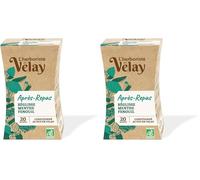 L'Herboriste du Velay - Infusion BIO Après-Repas - Réglisse, Menthe, Fenouil - Ingrédients 100% Issus de l'Agriculture Biologique - Conditionné au Puy-en-Velay - Boite de 20 Sachets (Lot de 2)