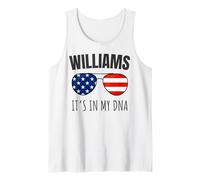 L'héritage de la Famille Williams est inscrit dans Mon ADN Patriotic USA Débardeur