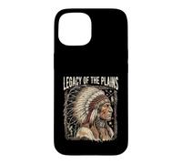 L'héritage du Chef Guerrier amérindien des Plaines Coque pour iPhone 15