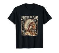 L'héritage du Chef Guerrier amérindien des Plaines T-Shirt
