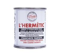 GEB Enduit d'étanchéité Hermetic noir – Résistant aux hautes températures et pressions – 125 g