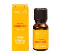 L'Heure ambrée concentré de parfum vanille épices 15 ml terre d'Oc