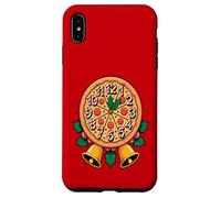 L'heure de la Pizza de Noël, Un Gourmand Amusant pour Les fêtes Coque pour iPhone XS Max