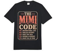 L'heure du Coucher en Mimi Code, C'est Chaque Fois Que la réponse est Toujours « Mamans » Comfort Colors Adult Heavyweight T-Shirt