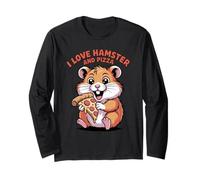 L'heure du goûter pour Hamsters Kawaii Manche Longue