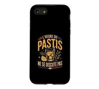 LHeure du Pastis Humour Apéro Apéritif Coque pour iPhone SE (2020) / 7/8