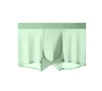 LHEZXS Boxers pour Hommes Briefes De Boxer De Couleur Unie en Couleurs Solides en Couleurs Solides À Double Face-N ° 6-3Xl