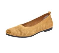 LHEZXS Mules Plates en Maille pour Femmes Chaussures De Mode D'Été Polyvalente Chaussures À Semelle Douce Plate Chaussures Décontractées-N ° 8-41