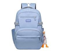 LHEZXS Sac à Dos d'école Sac À Dos De Grande Capacité pour Les Élèves du Collège-Bleu-Taille Unique