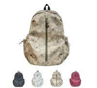LHEZXS Sac à Dos pour l'école, Cartable pour Filles Sac À Dos De Grande Capacité pour Les Hommes Et Les Femmes avec des Voyages Imprimés-Kaki