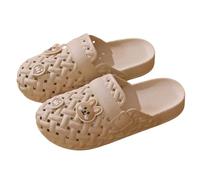 LHEZXS Sandales pour Femmes Pantres De Bain avec Trous Femmes Sandales De Glissière Légères Trous Trous Non Gliptants, Semelles Molles Intérieures Extérieures-No.19-40