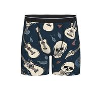 LHFIOHIRG Boxer pour homme Motif tête de mort mexicaine, Crâne mexicain., S