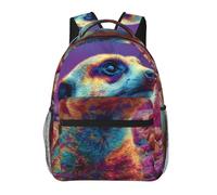LHFIOHIRG Burrowing Suricates Sac à dos pour ordinateur portable Grande capacité Sac à dos pour l'école, les voyages, pour garçons, filles, adolescents et adultes, sac d'extérieur décontracté