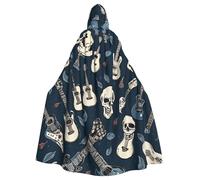 LHFIOHIRG Cape à capuche mexicaine pour adulte - Costume d'Halloween pour homme et femme