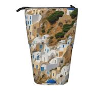 LHFIOHIRG Trousse à crayons télescopique avec impression architecture grecque - Pour l'école, le bureau, les voyages