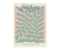 LHHJF LJHFA Affiche Abstraite rétro d’Henri Matisse Laisse des Illustrations murales Peinture et gravures sur Toile de Henri Matisse Tableau de décoration intérieure Moderne 40x60cm sans Cadre