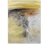 LHHJF LJHFA Affiche Abstraite rétro Zao WOU Ki《sans Titre (1963)》Art Mural Abstrait Zao WOU Ki Peinture sur Toile et Impressions Home Decor Photo 50x70cm sans Cadre
