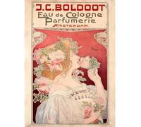 LHHJF LJHFA Affiche Alphonse Mucha Aesthetics Art Mural Abstrait féminin Peinture et Impressions sur Toile Tableau 50x70cmx1 sans Cadre