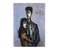 LHHJF LJHFA Affiche Classique de Bernard Buffet, Figurines rétro, Art Mural, Peinture et Impressions sur Toile Bernard Buffet, Tableau de décoration Moderne 40x60cm sans Cadre