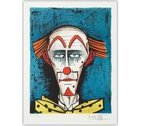 LHHJF LJHFA Affiche Classique de Bernard Buffet, Illustration Murale Abstraite de Personnage, Peinture et Impressions sur Toile Bernard Buffet, décoration intérieure 40x60cmx1 sans Cadre