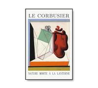 LHHJF LJHFA Affiche Classique de Le Corbusier Art Mural Moderne du Milieu du siècle Peinture et Impressions sur Toile Le Corbusier Tableau de décoration Nordique 50x70cm sans Cadre