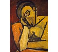 LHHJF LJHFA Affiche Classique de Pablo Picasso, Peinture cubiste sur Toile de Figure, Art Mural et Impressions de Pablo Picasso, décoration Murale 40x60cmx1 sans Cadre