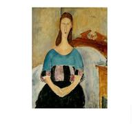 LHHJF LJHFA Affiche d’Amedeo Modigliani Art Mural féminin Peinture et gravures sur Toile Amedeo Modigliani Décoration Moderne Murale 40x60cm sans Cadre