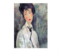 LHHJF LJHFA Affiche d’Amedeo Modigliani Art Mural féminin Peinture et gravures sur Toile Amedeo Modigliani Décoration Moderne Murale 40x60cm sans Cadre