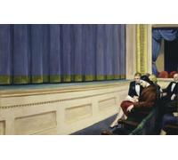 LHHJF LJHFA Affiche d’Edward Hopper Esthétique Abstraite Art Mural Peinture et gravures d’Edward Hopper Tableau de décoration Nordique 40x60cmx1 sans Cadre