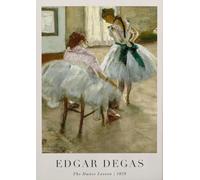 LHHJF LJHFA Affiche d’Exposition Edgar Degas Art Mural Vintage Peinture et gravures sur Toile Edgar Degas Décoration du Salon de la Maison 40x60cmx1 sans Cadre