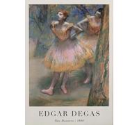LHHJF LJHFA Affiche d’Exposition Edgar Degas Ballet Dance Wall Art Edgar Degas Peinture et estampes sur Toile Tableau de décoration Nordique 40x60cmx1 sans Cadre