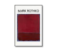 LHHJF LJHFA Affiche d’Exposition Mark Rothko Art Mural Abstrait Multicolore Peinture et estampes sur Toile Mark Rothko Décoration intérieure 50x70cmx1 sans Cadre
