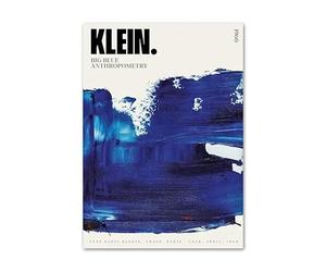 LHHJF LJHFA Affiche d’Exposition Yves Klein Art Mural français Moderne Peinture et estampes sur Toile Peinture et estampes Mode Décoration intérieure 40x60cmx1 sans Cadre