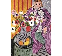 LHHJF LJHFA Affiche d’Henri Matisse Portrait d’Une Femme Art Mural Henri Matisse Peinture sur Toile et Impressions Décoration Nordique 40x60cmx1 sans Cadre