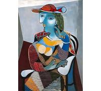 LHHJF LJHFA Affiche d’œuvres d’Art de Pablo Picasso Peinture Abstraite rétro sur Toile Peinture Murale et Impressions de Pablo Picasso Décoration d’intérieur Nordique 40x60cm sans Cadre
