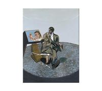 LHHJF LJHFA Affiche de Francis Bacon Art Mural Abstrait surréaliste Peinture sur Toile et gravures de Francis Bacon pour la décoration intérieure 40x60cm sans Cadre